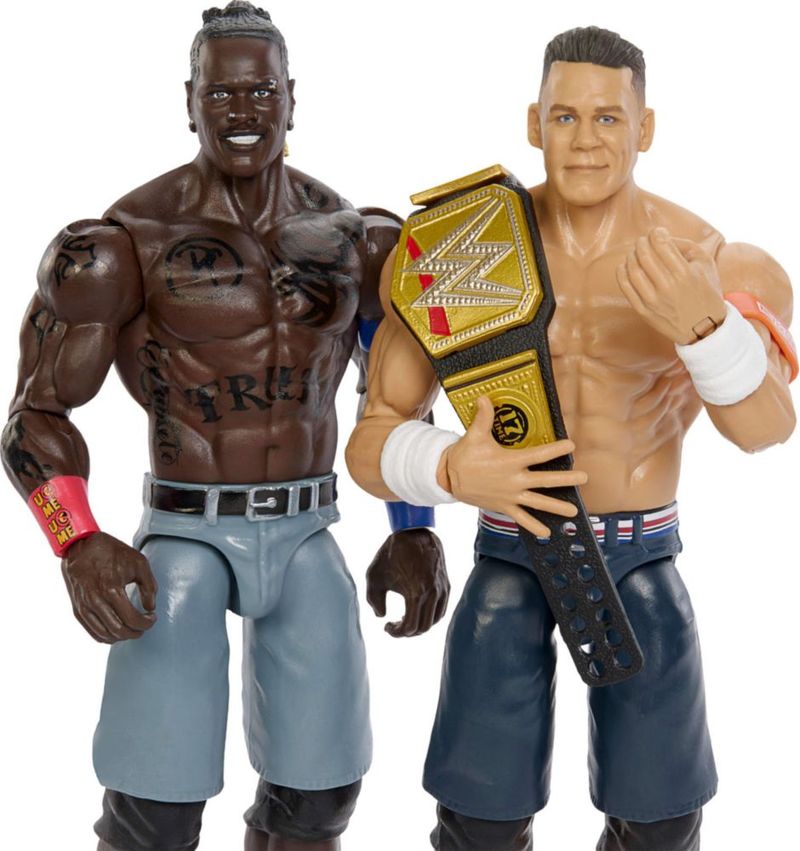 Figuras de acción Mattel WWE Pack de 2 con accesorio