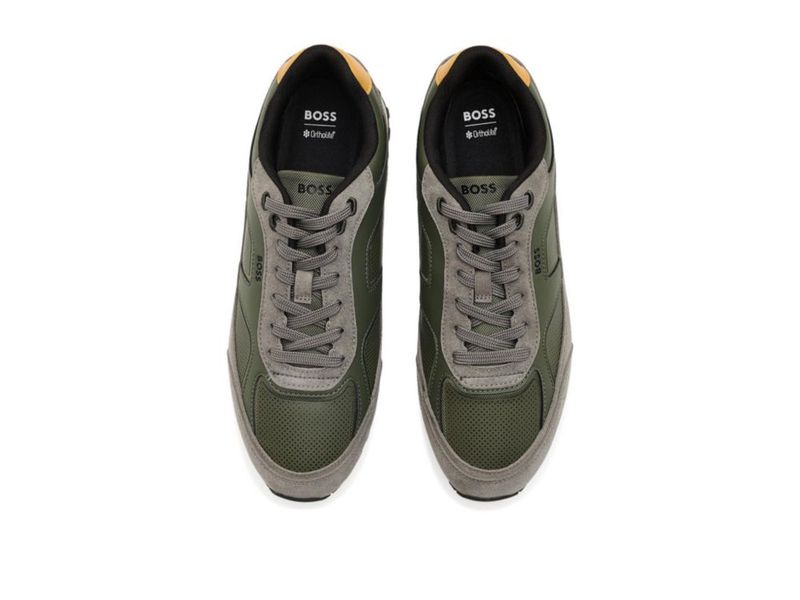 Zapatillas Hugo Boss Parkour Runn Verde Esmaltado 10