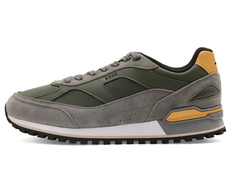 Zapatillas Hugo Boss Parkour Runn Verde Esmaltado 10