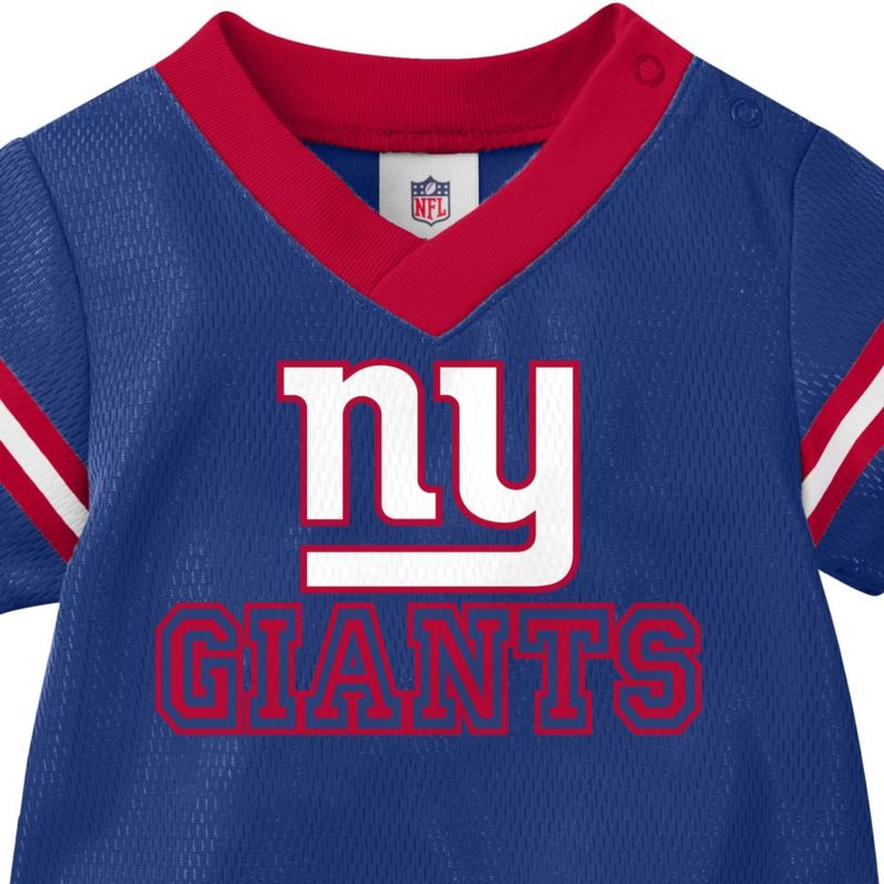 Body Gerber New York Giants 6-12 meses Rojo/Blanco/Azul