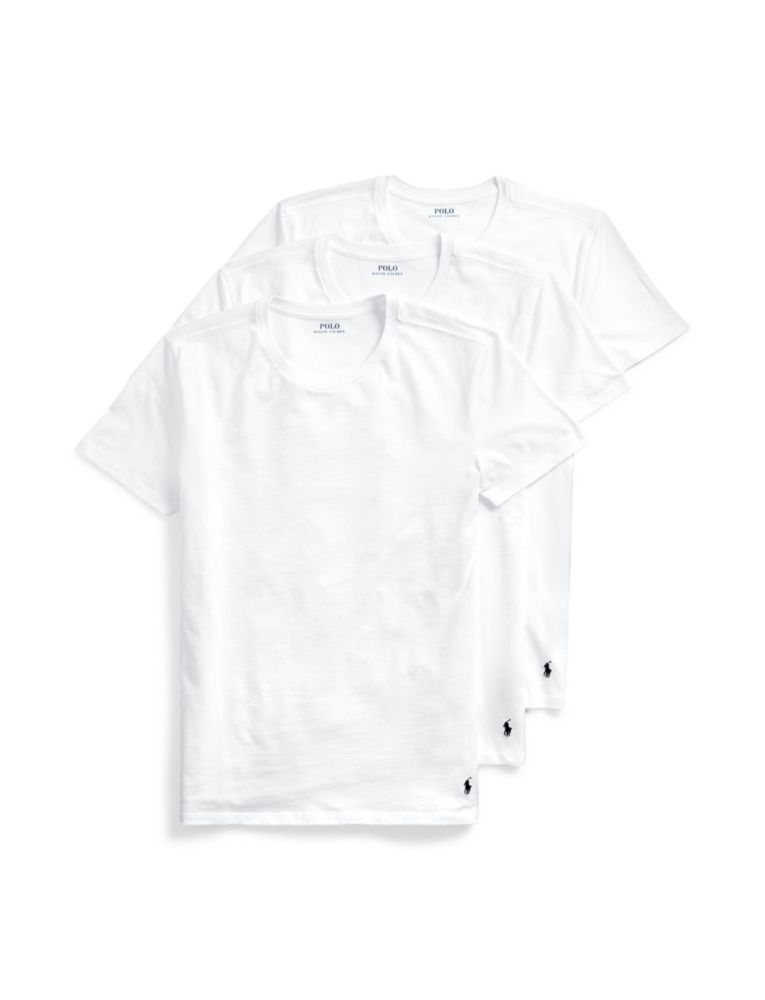 Camiseta Polo Ralph Lauren 6X Tall Blanca/Azul Marino