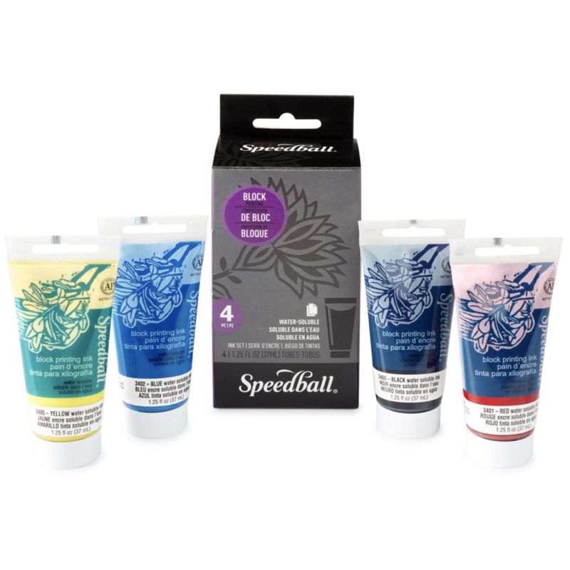 Tinta líquida Speedball 4×37 ml acabado satinado