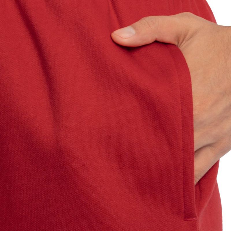 PANTALONES Fruit of the Loom Joggers de Forro Polar Rojo XXL