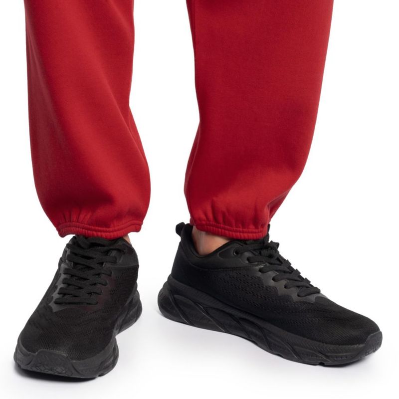 PANTALONES Fruit of the Loom Joggers de Forro Polar Rojo XXL