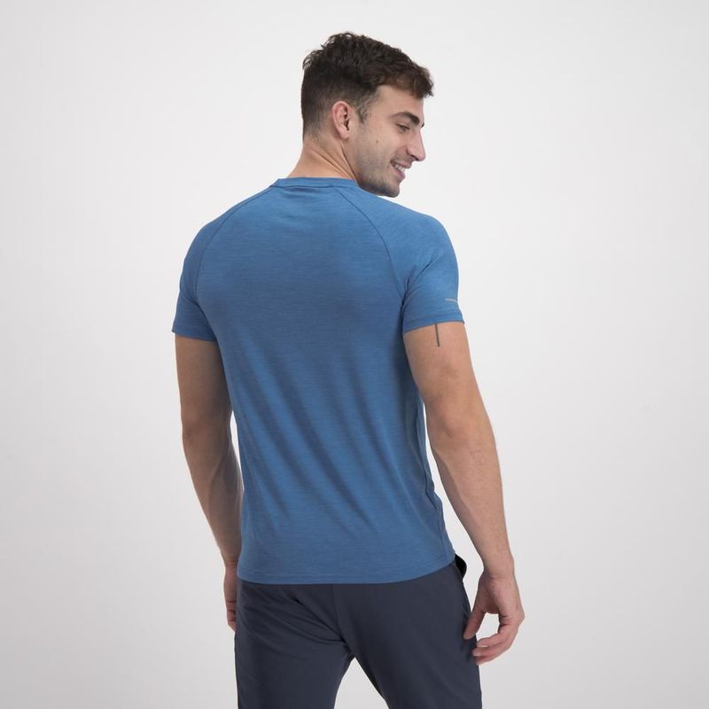 Playera charly running azul caballero 5009743420