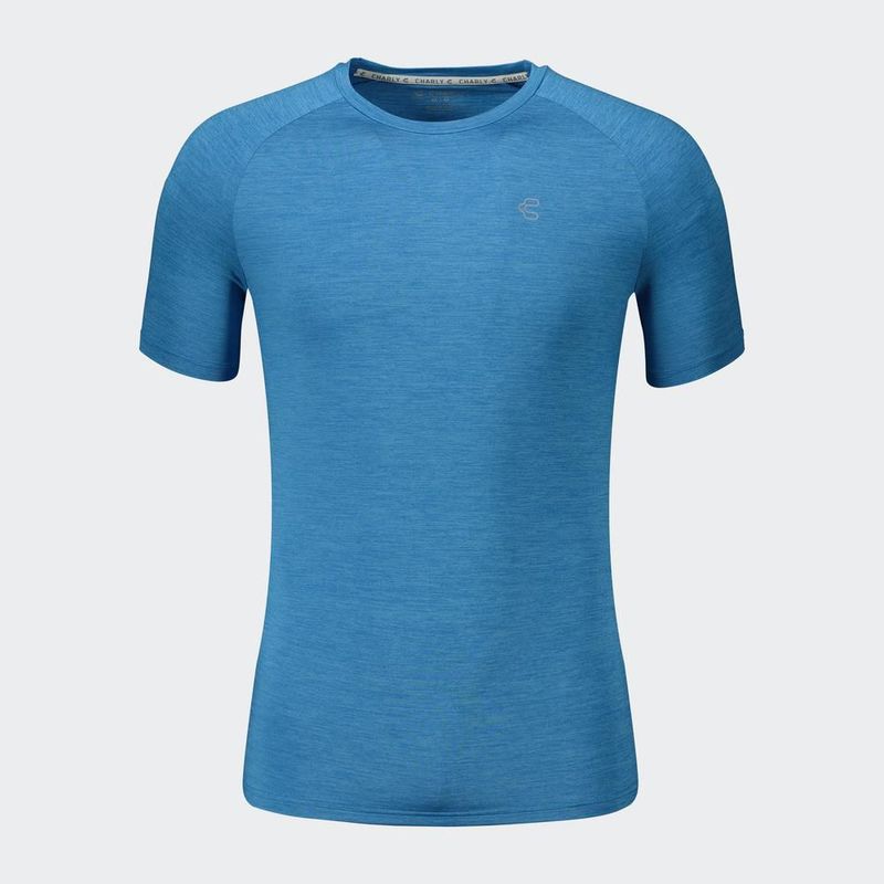 Playera charly running azul caballero 5009743420