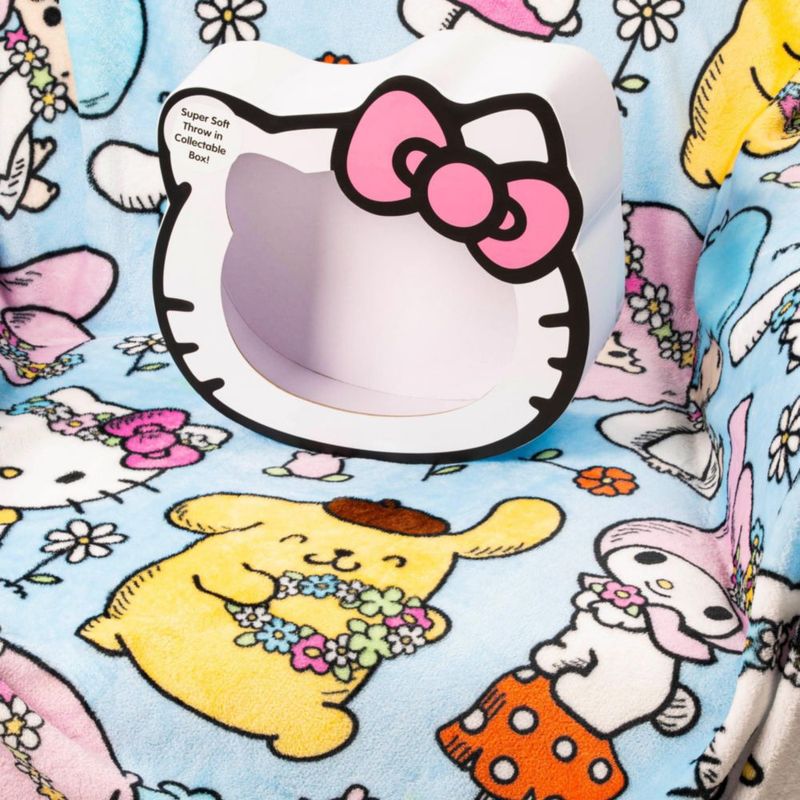 Manta Jay Franco 117x152 cm Caja de Regalo Hello Kitty