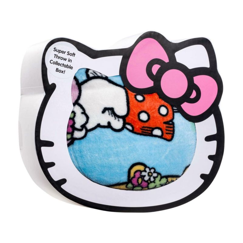 Manta Jay Franco 117x152 cm Caja de Regalo Hello Kitty