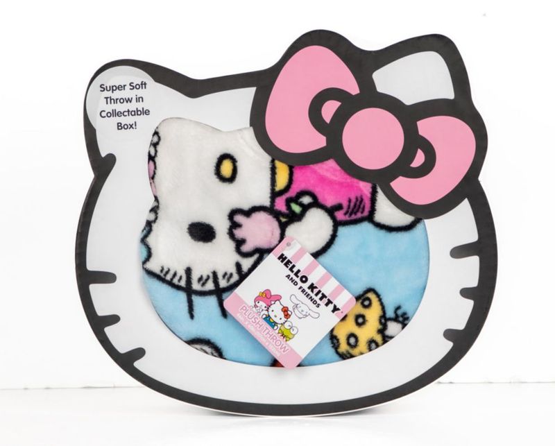 Manta Jay Franco 117x152 cm Caja de Regalo Hello Kitty