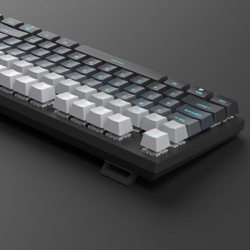 Teclado Gaming MageGee con cable USB retroiluminación y switches azules