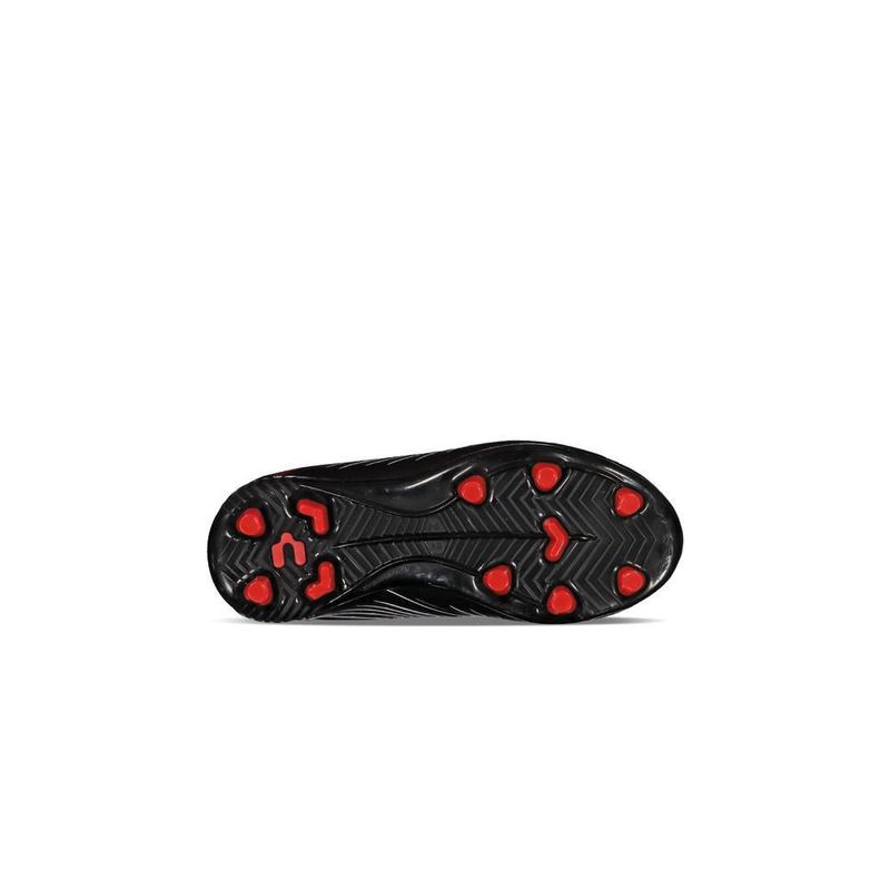 Tachones charly fútbol soccer negro rojo para niño 1065203002