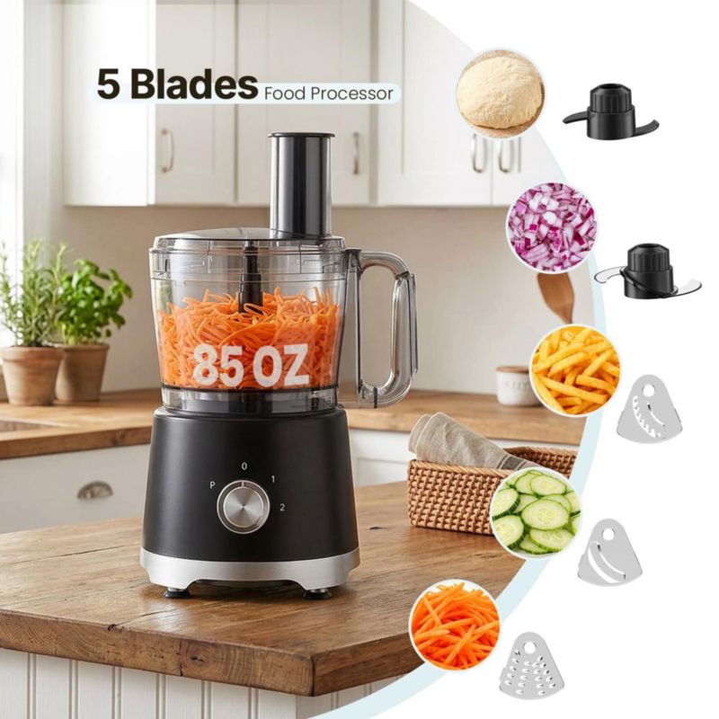 Procesador de alimentos OLIXIS 105 tazas 600 W 5 cuchillas
