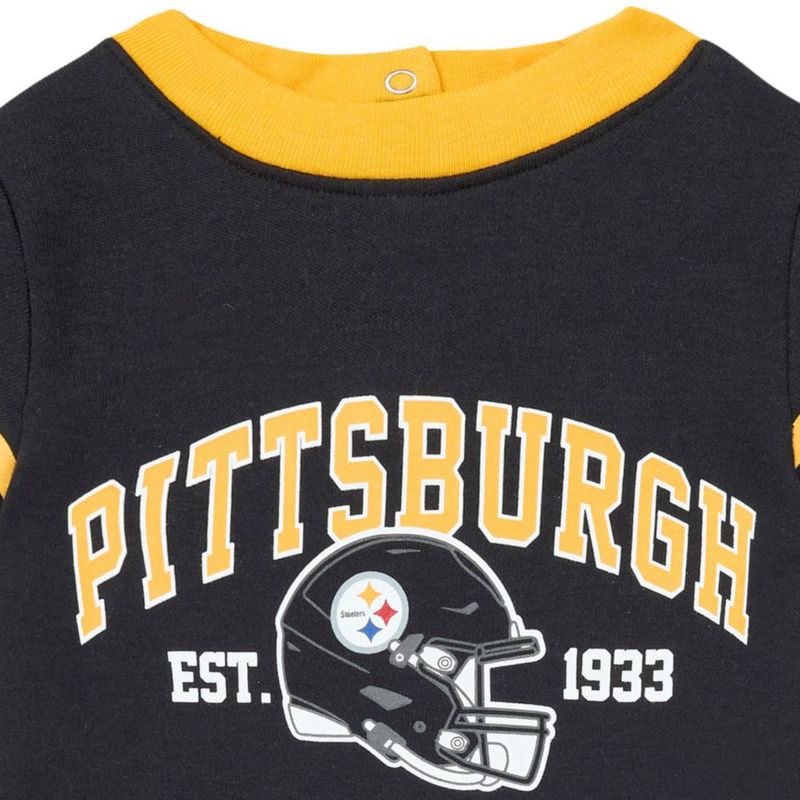Conjunto de una pieza Gerber Steelers para bebé de 18 meses - Equipo NFL
