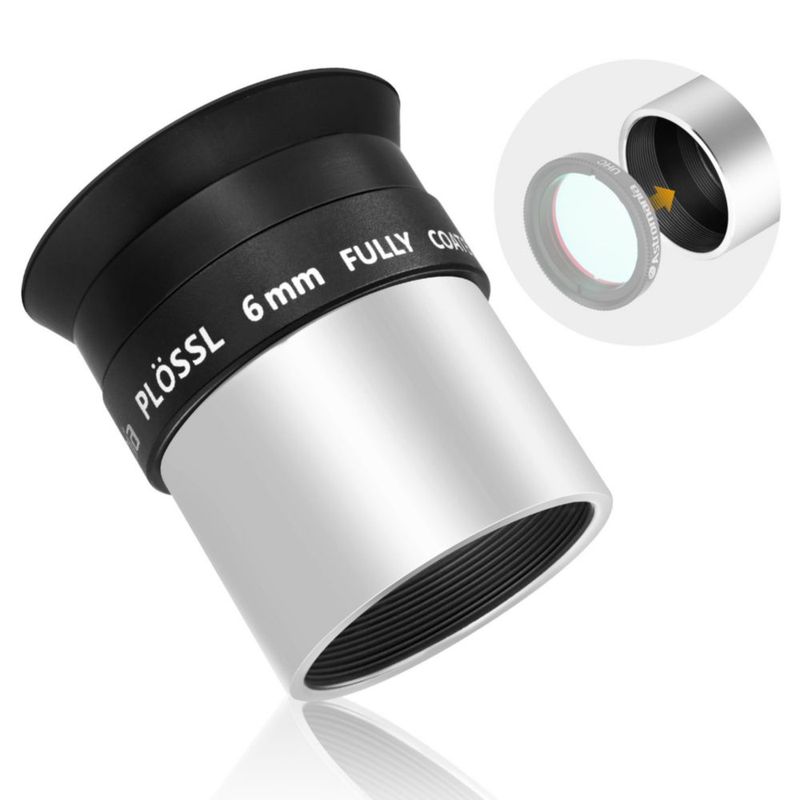 Ocular Astromania 125" 6 mm Plossl para Telescopio
