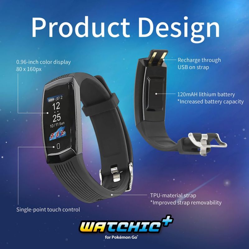 Reloj Brook Watchic Plus Auto Catch impermeable IPX7 rojo
