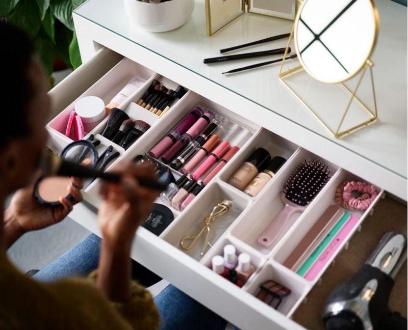 Set organizador de cajones para maquillaje y belleza Joseph Joseph Viva 12 piezas
