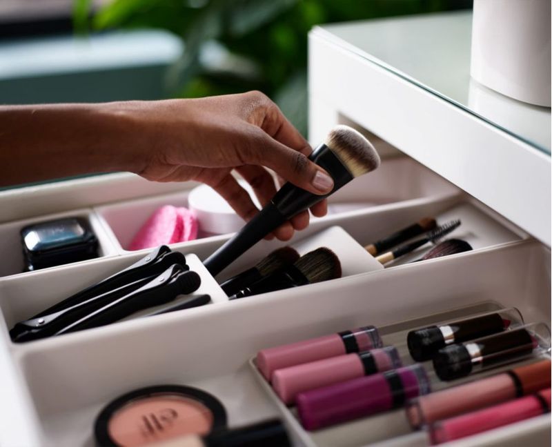 Set organizador de cajones para maquillaje y belleza Joseph Joseph Viva 12 piezas