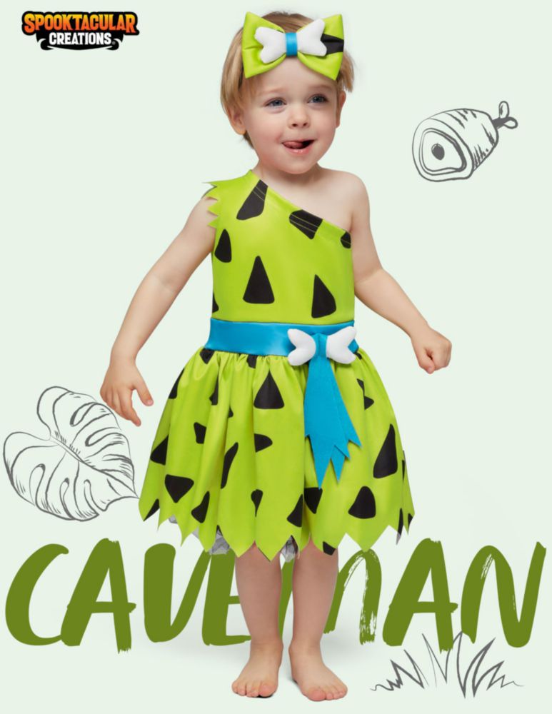 Disfraz Spooktacular Creations Bebé Cavernícola 12-18 meses