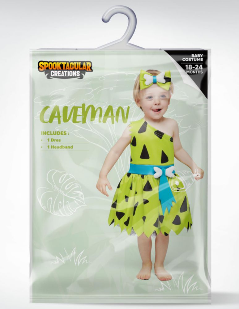Disfraz Spooktacular Creations Bebé Cavernícola 12-18 meses