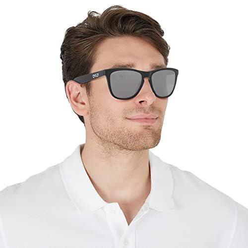 Gafas de sol Oakley Frogskins 55 mm negro mate polarizado