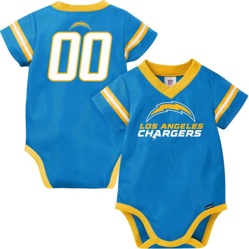 Body Gerber NFL para Bebé Niño – Jersey de Colores del Equipo