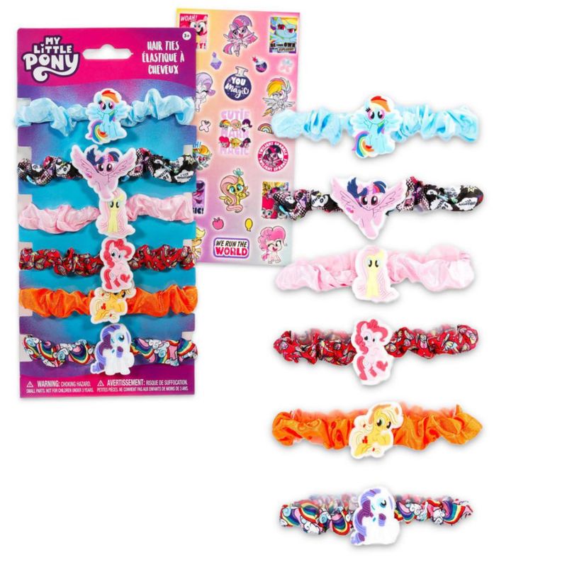 Coleteros My Little Pony - Pack de 6 con pegatinas