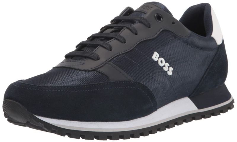 Zapatillas BOSS Parkour Runn de cuero ligero