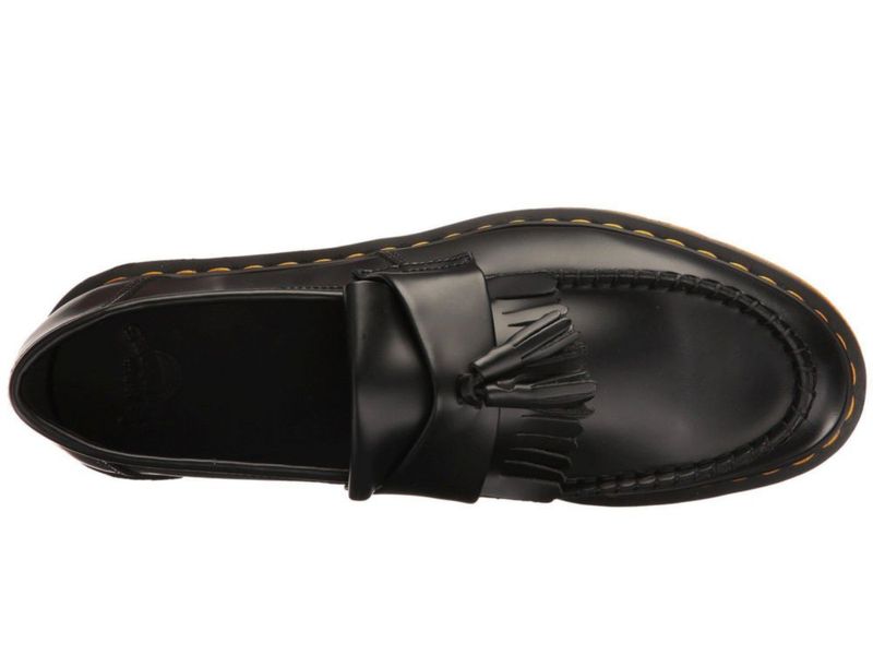 Mocasín Dr. Martens Adrian Slip‑on Negro Liso (talla 8 UK)
