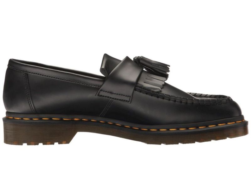 Mocasín Dr. Martens Adrian Slip‑on Negro Liso (talla 8 UK)