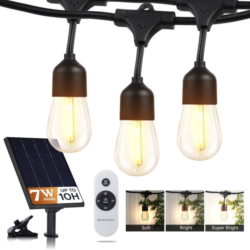 Luces de cadena Brightech 31 m con control remoto 7 W 3000 K