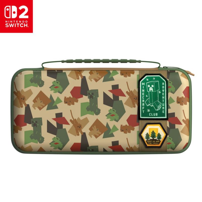 Funda de viaje Turtle Beach Minecraft para Nintendo Switch 2