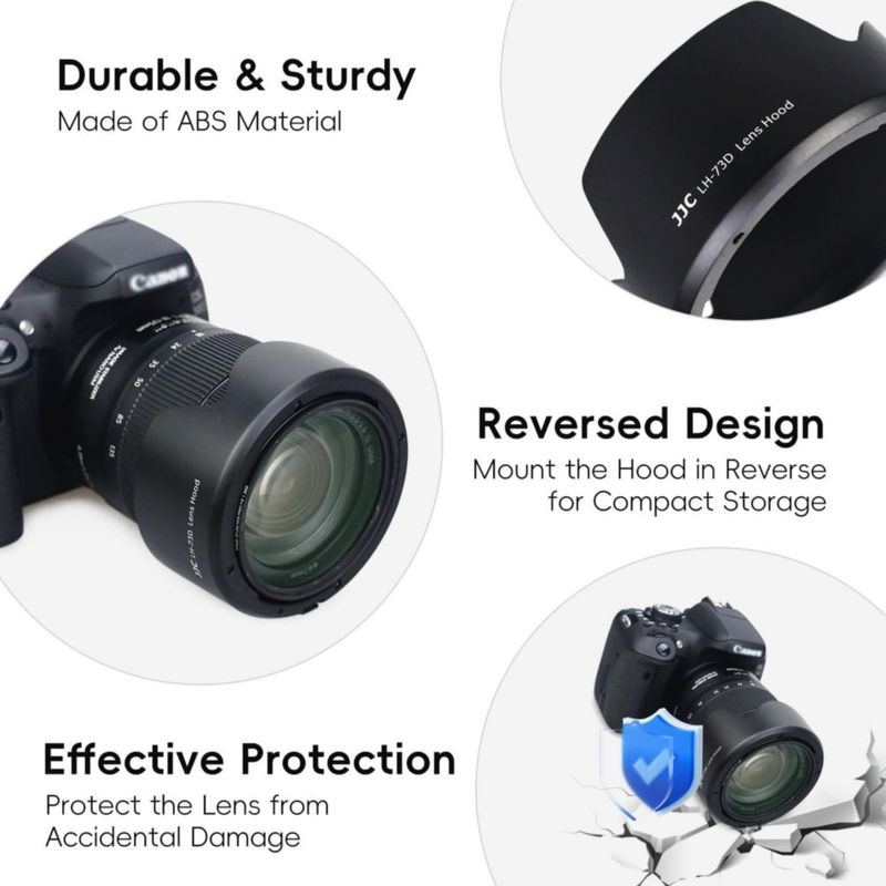 Parasol JJC EW-73D para lentes Canon RF 28-70mm y 24-105mm