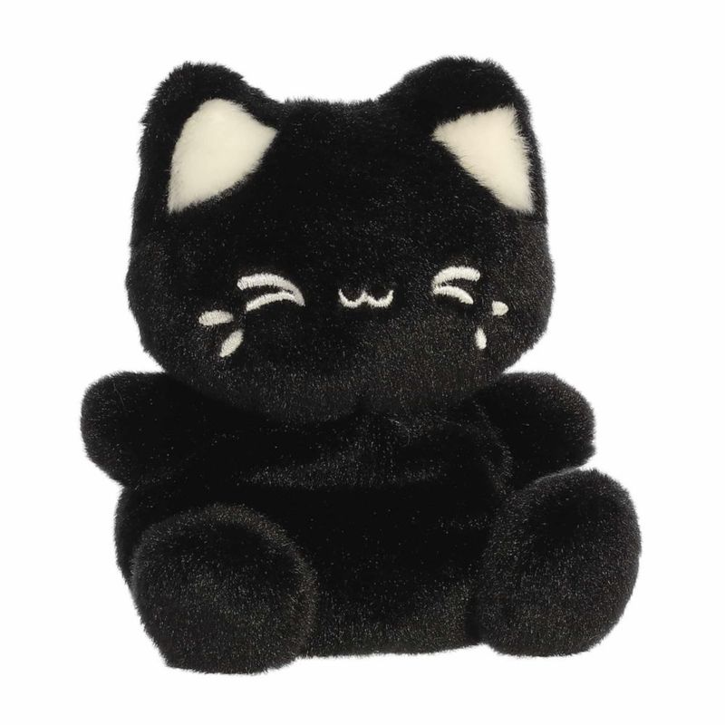 Peluche Aurora 13 cm Meowchi color sésamo negro