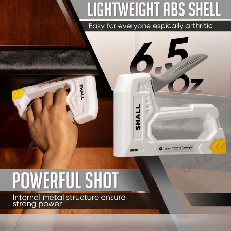 Grapadora ligera SHALL Light Duty con 1.600 grapas