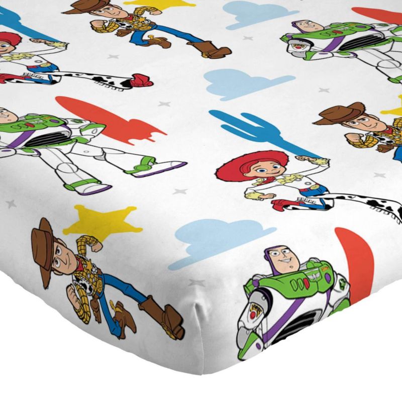 Juego de sábanas Jay Franco Full Toy Story 4 piezas color blanco