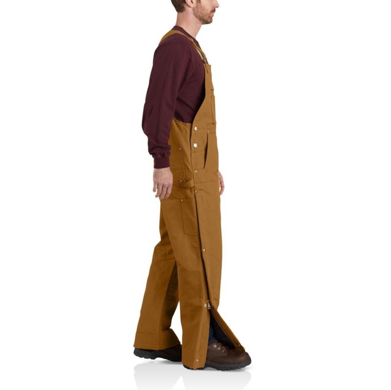 Overol Carhartt Medium Tall Marrón Aislado