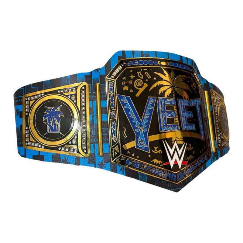 Cinturón Champ Belts Jey Uso Yeet de Cuero 4 mm 132 cm