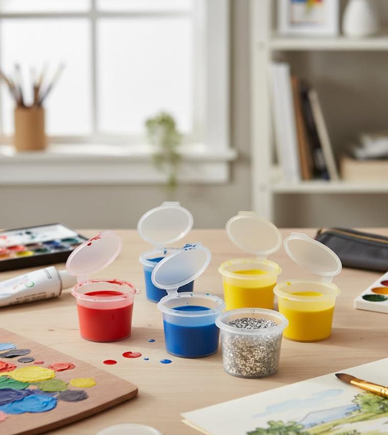 Vasos de Porción GSP 30 ml Plástico Transparente Paquete de 100
