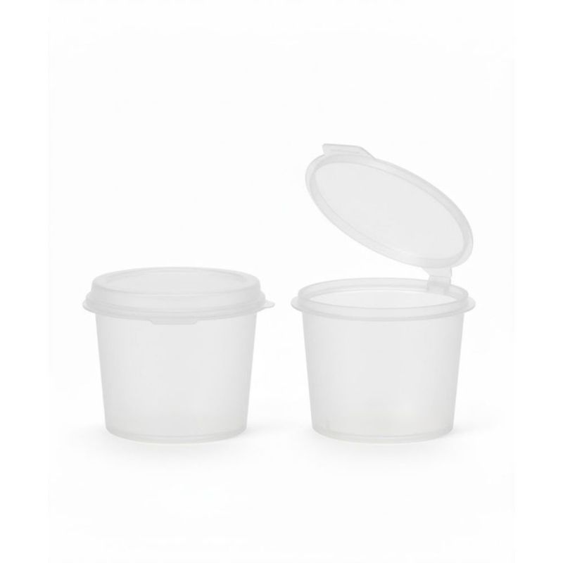 Vasos de Porción GSP 30 ml Plástico Transparente Paquete de 100