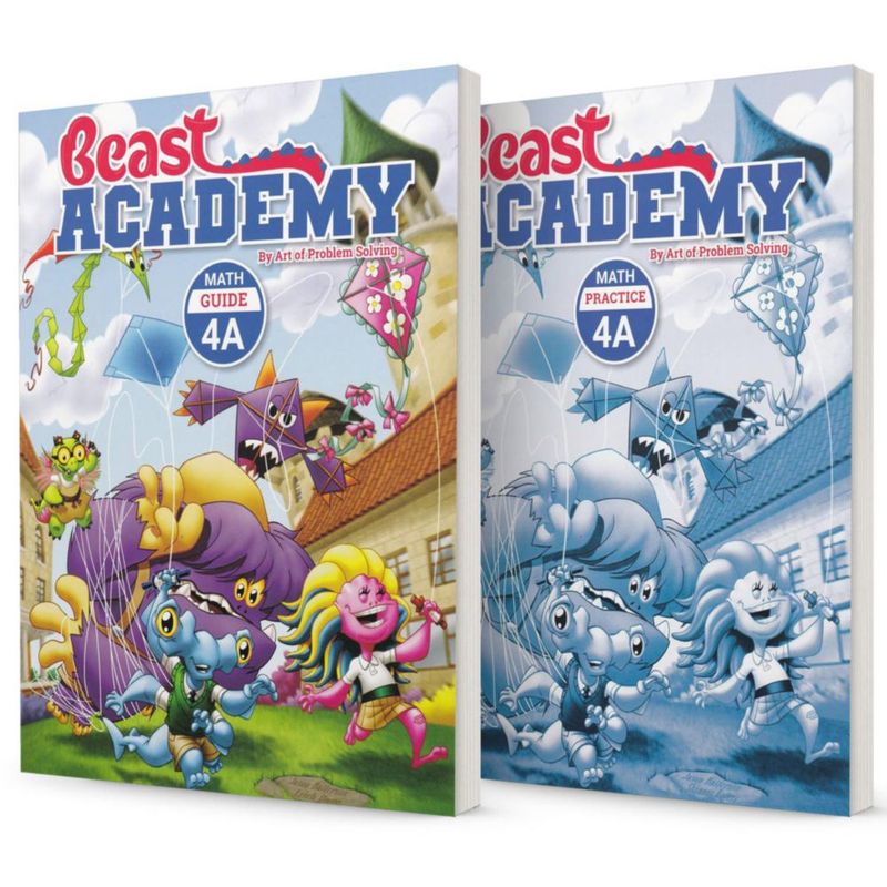 Beast Academy 4A – Guía y Libro de Práctica