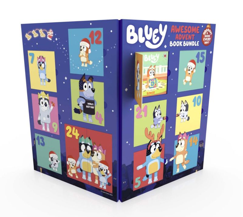 Paquete de libros Bluey: Calendario de Adviento Asombroso – Penguin Young Readers