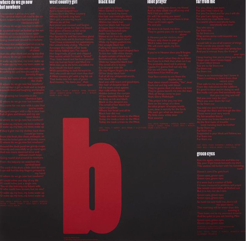 LP de vinilo Warner Music International – The Boatman's Call