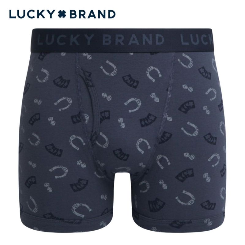 Calzoncillos tipo boxer Lucky Brand pack de 6 10 cm algodón