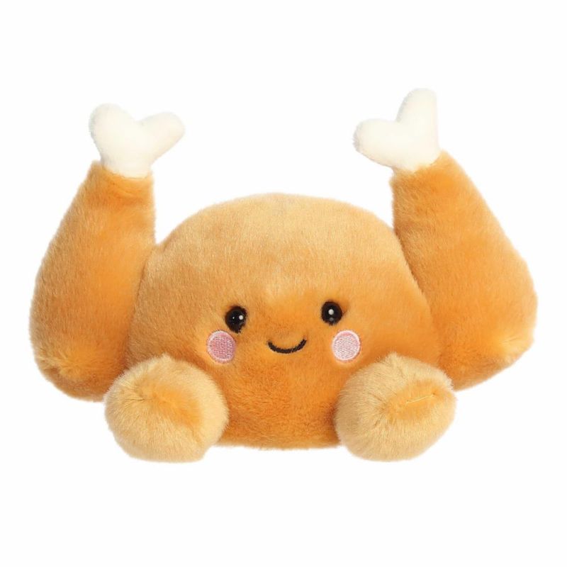 Peluche Aurora 11 cm Pavo de Hueso de la Suerte Marrón