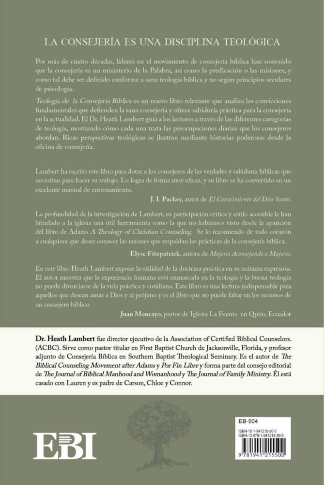 Libro SportsX: Teología de la Consejería Bíblica