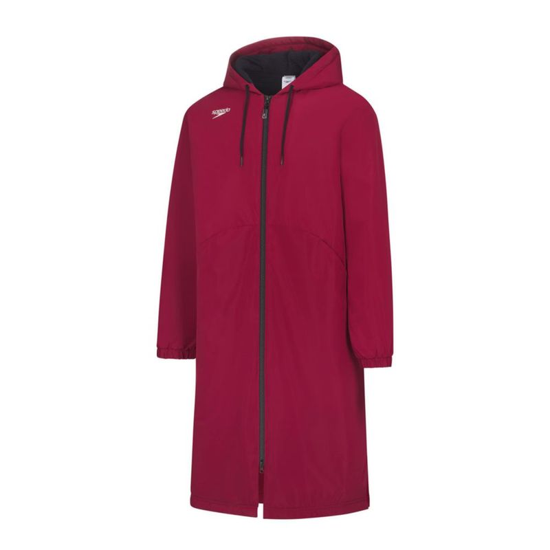 Abrigo Speedo Standard Parka Granate del Equipo Talla Mediana