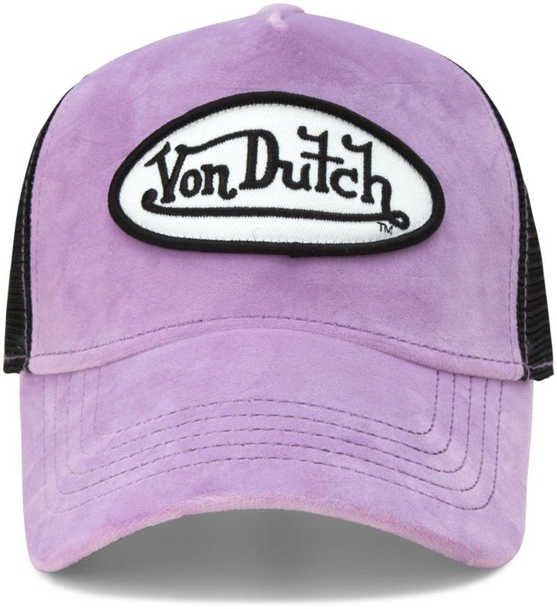 Gorra camionero Von Dutch de terciopelo snapback unisex