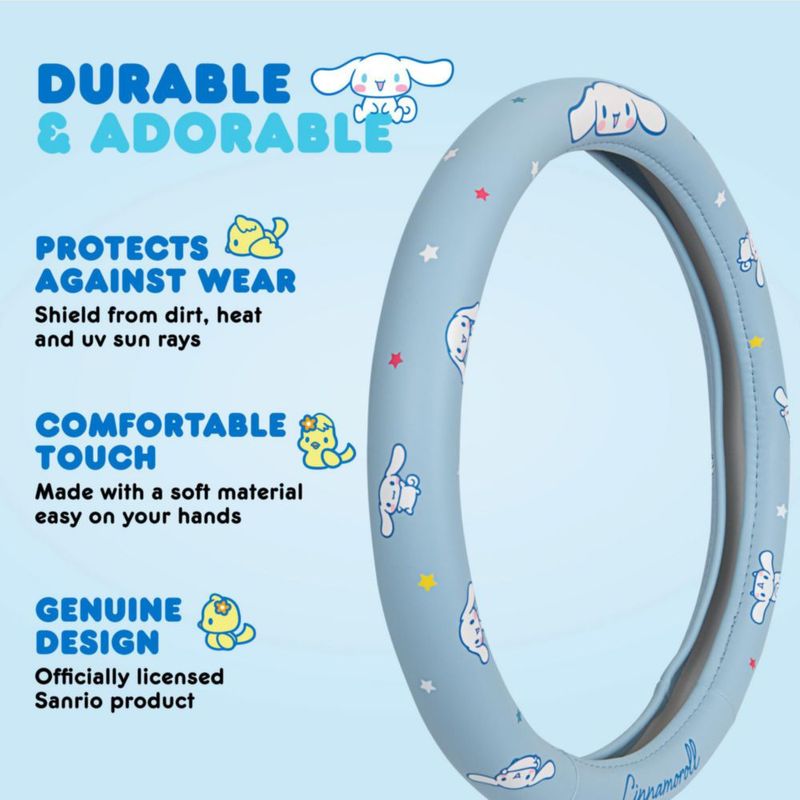 Juego completo de fundas de asiento Carbella Cinnamoroll + Alfombrillas