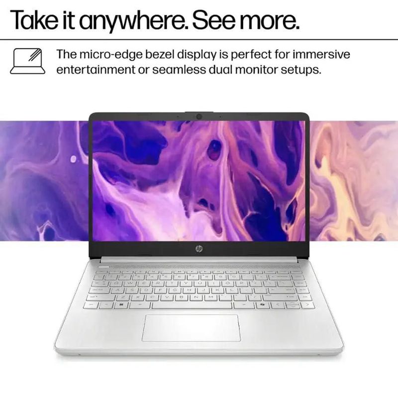 Portátil HP Stream 14" 8 GB RAM 128 GB SSD Windows 11 Blanco