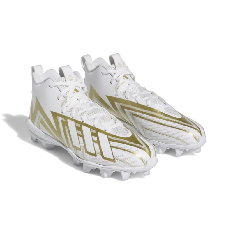 Botas de fútbol adidas Freak Spark 23 Blanco/Blanco/Dorado metálico 13